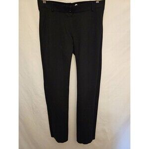 Betabrand Women’s Dress Pant Yoga Pants Black M Petite Stretch Work Career